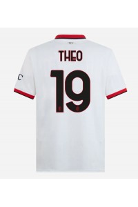 Fotbalové Dres AC Milan Theo Hernandez #19 Venkovní Oblečení 2024-25 Krátký Rukáv